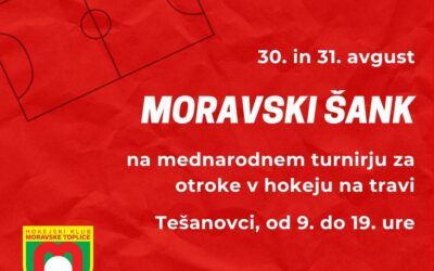 Mednarodni turnir v hokeju na travi in Moravski šank